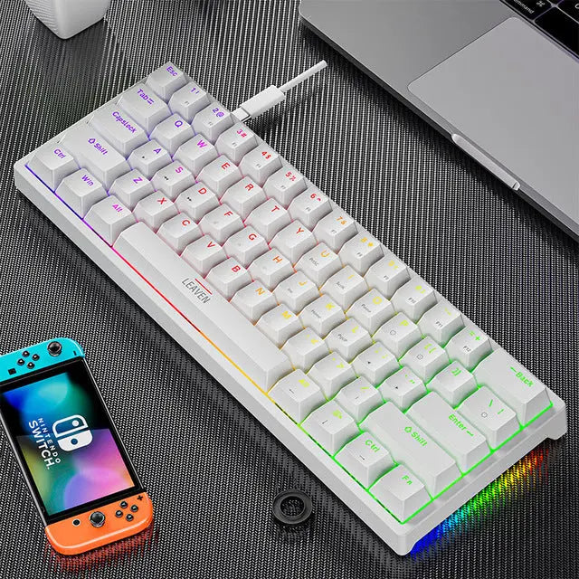 Plastic mechanical keyboard for games - Whispering Desires Shoppe