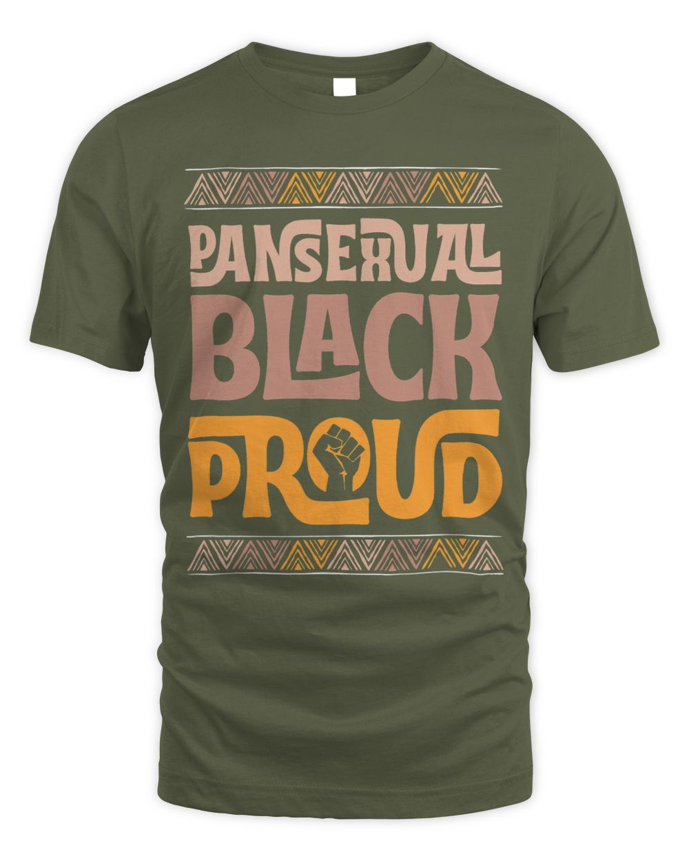 Pansexual Black Proud Juneteenth Protest BLM Fist Pride Whispering Desires Shoppe