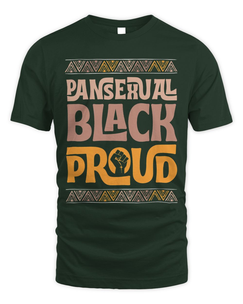 Pansexual Black Proud Juneteenth Protest BLM Fist Pride Whispering Desires Shoppe