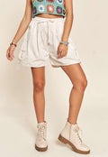 ADORA Drawstring Shorts with Pockets - Whispering Desires Shoppe