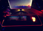 RGB Mouse Pad Luminous Mouse Pad Led Mouse Pad - Whispering Desires Shoppe