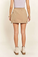 ADORA Drawstring Skort with Pockets - Whispering Desires Shoppe