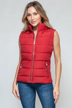 Snobbish Zip-Up Turtleneck Vest — Cozy, Pocketed Layer - Whispering Desires Shoppe