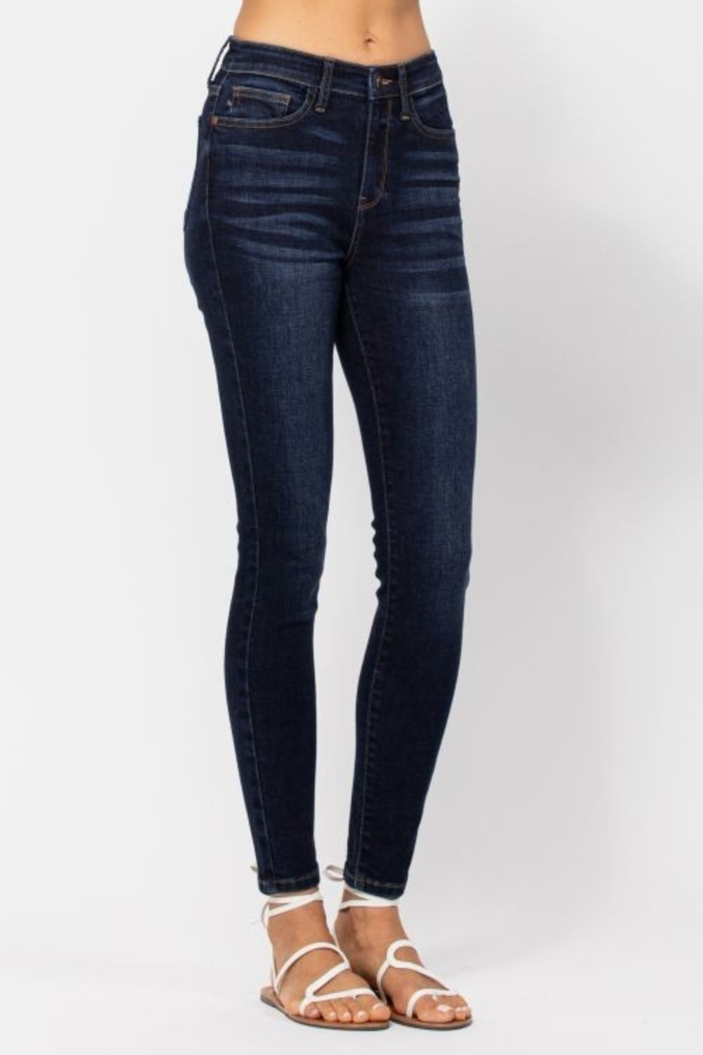 Judy Blue High-Rise Full-Size Skinny Jeans - Whispering Desires Shoppe