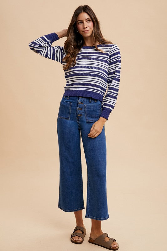 Annie Wear Button Fly High Waist Jeans - Whispering Desires Shoppe