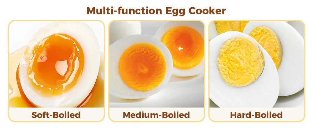 Electric 7-Egg Cooker with Auto Shutoff – Black