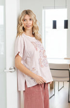Mittoshop PEACE Round Neck Short Sleeve T-Shirt - Whispering Desires Shoppe