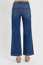 RISEN Full Size Tummy Control Bootcut Jeans Plus Size - Whispering Desires Shoppe