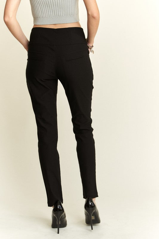 ADORA High Waist Skinny Pants - Whispering Desires Shoppe