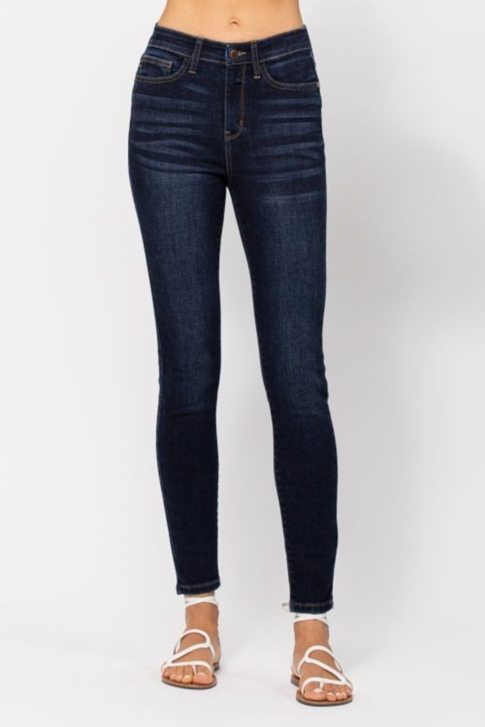 Judy Blue High-Rise Full-Size Skinny Jeans - Whispering Desires Shoppe