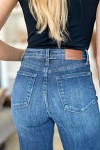 Judy Blue Full-Size Tummy Control Straight Jeans - Whispering Desires Shoppe