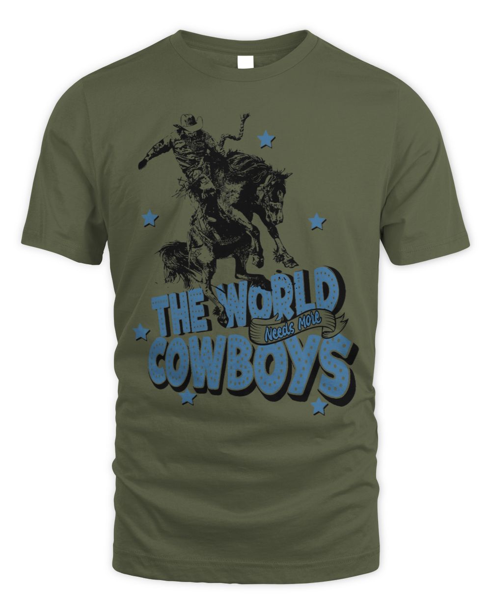 Retro Cowboy Horsing World Needs More Cowboy Western Country Whispering Desires Shoppe