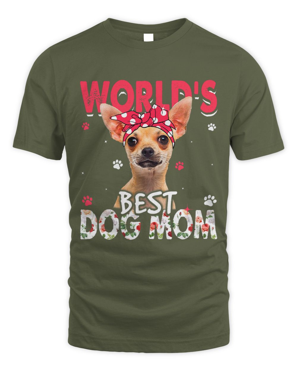 Womens Worlds Best Chihuahua Dog Mom Funny Mothers Day Whispering Desires Shoppe
