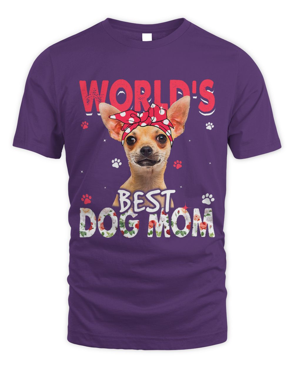 Womens Worlds Best Chihuahua Dog Mom Funny Mothers Day Whispering Desires Shoppe