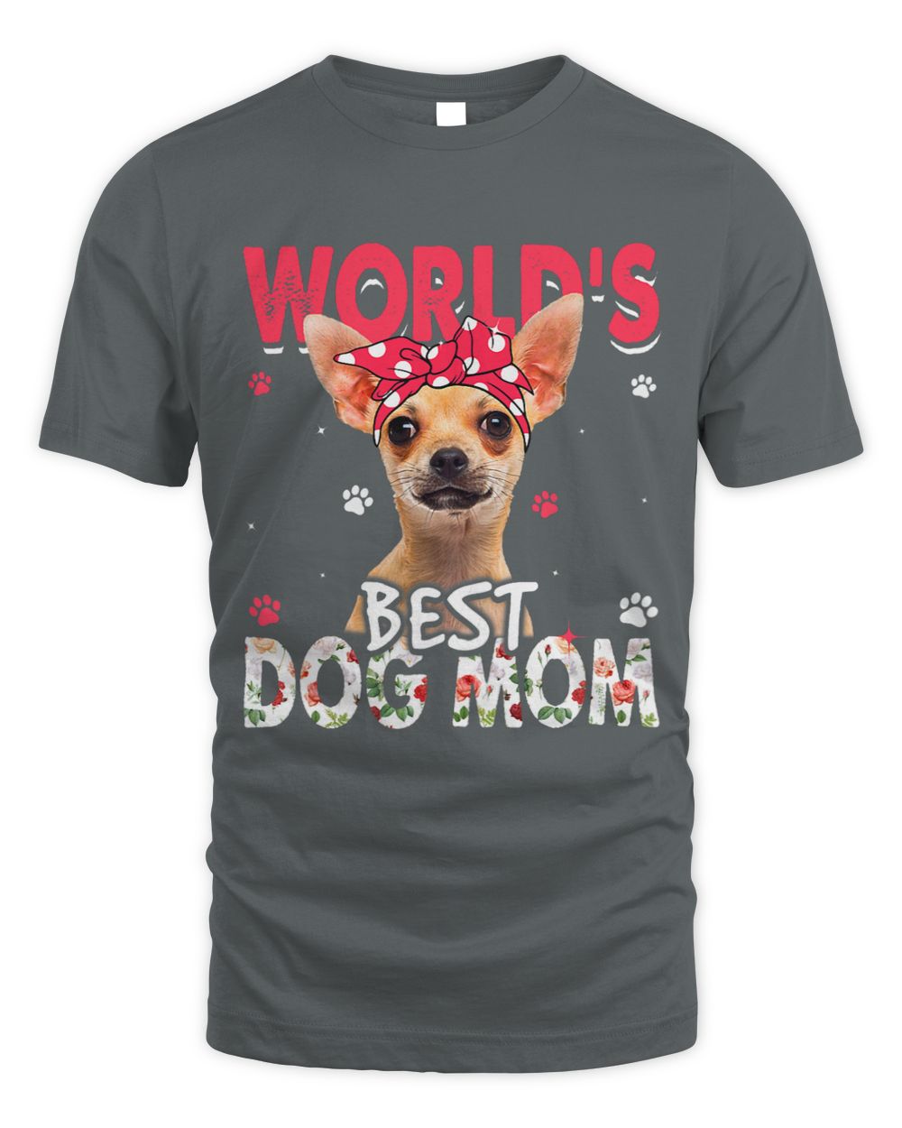 Womens Worlds Best Chihuahua Dog Mom Funny Mothers Day Whispering Desires Shoppe
