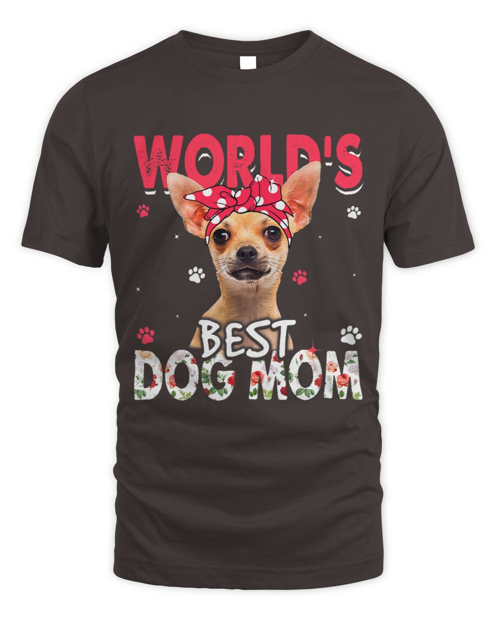 Womens Worlds Best Chihuahua Dog Mom Funny Mothers Day Whispering Desires Shoppe