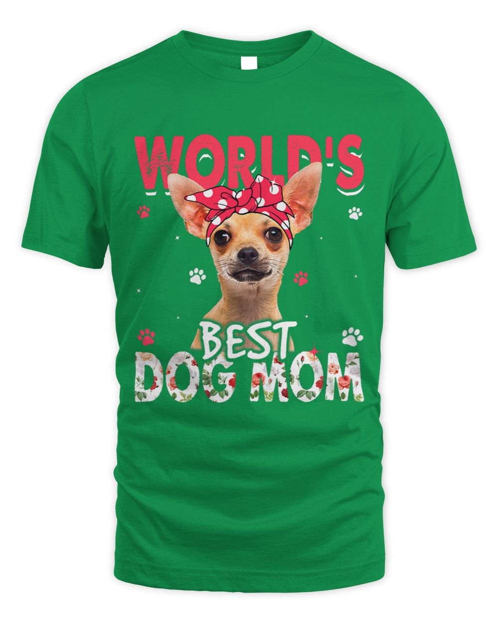 Womens Worlds Best Chihuahua Dog Mom Funny Mothers Day Whispering Desires Shoppe