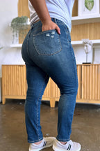 Judy Blue High-Waist Tummy Control Slim Jeans - Whispering Desires Shoppe