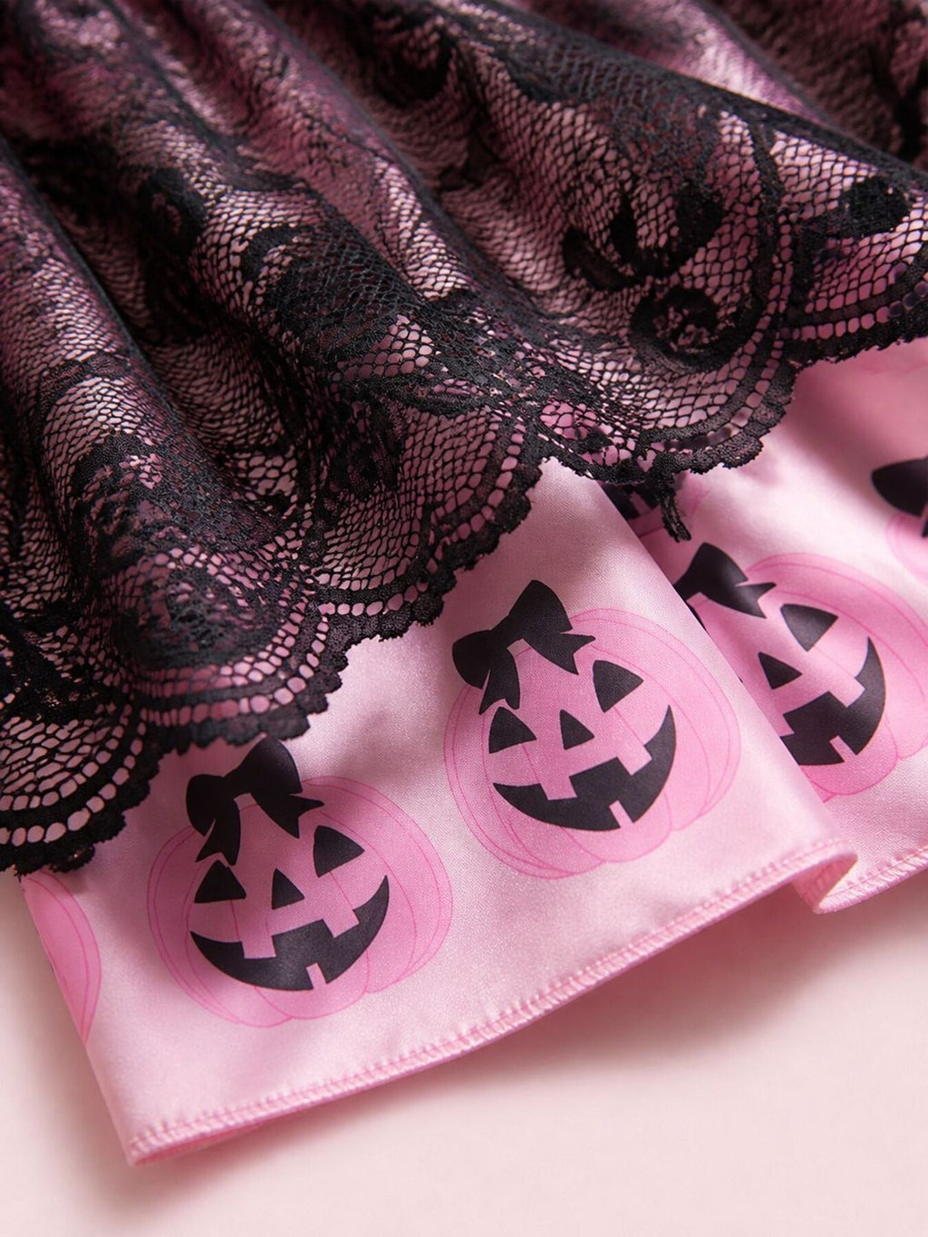 Halloween Pumpkin Lace & Ruffle Dress image 10