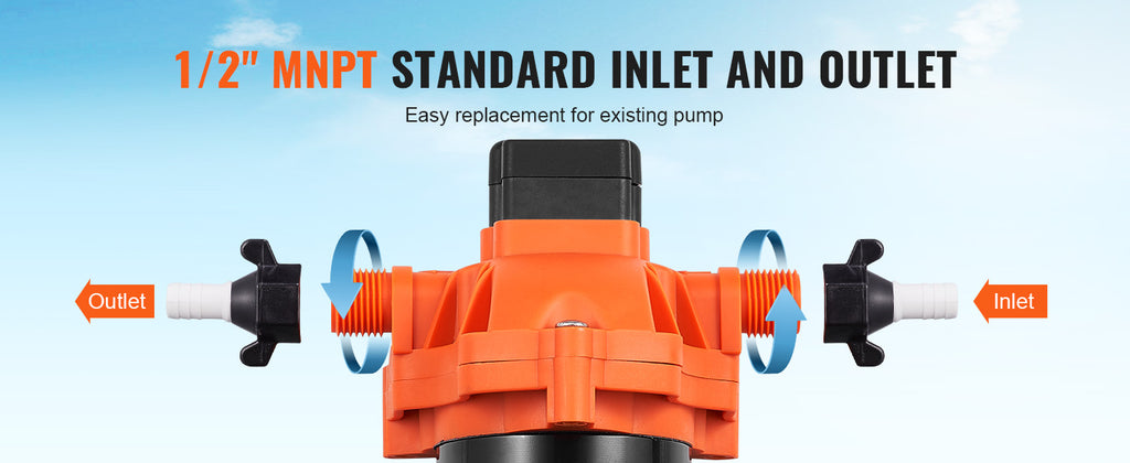 SucceBuy 12V Diaphragm Water Pump